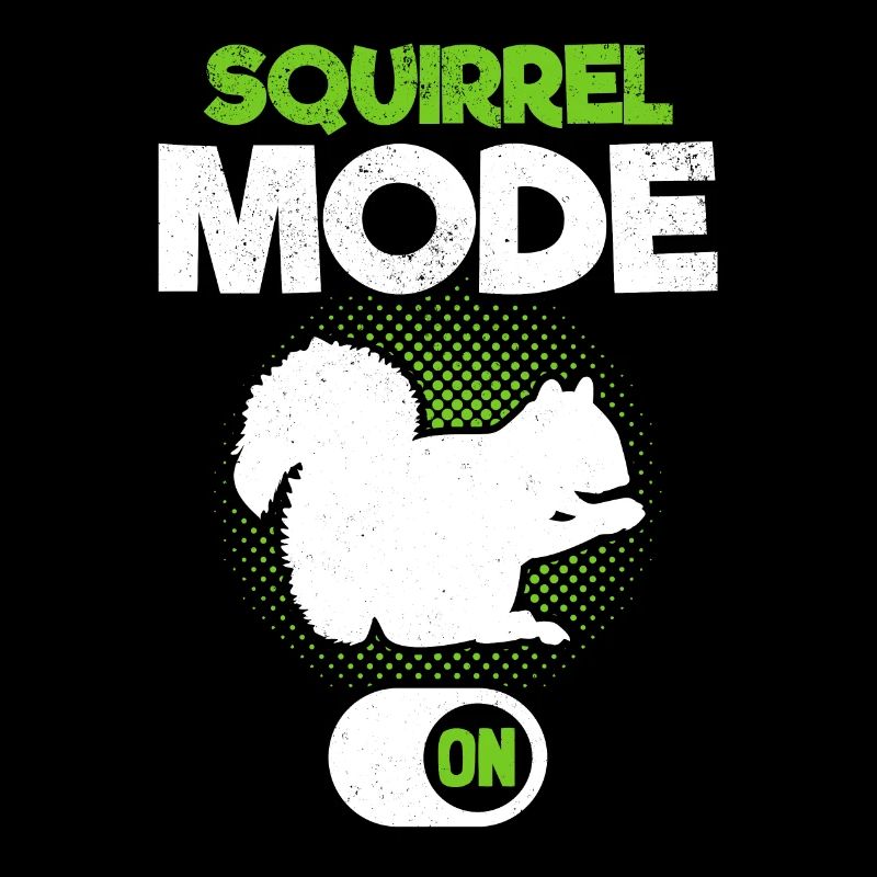 Mode écureuil sur écureuil, drôle