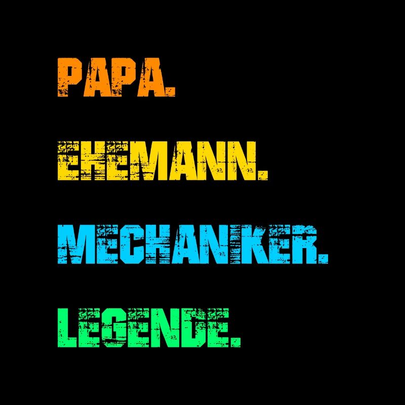 Papa Ehemann Mechaniker Legende