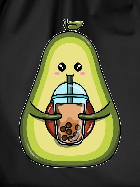 Avocado drinks bubble tea