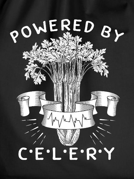 Celery, Powered-By-Celery, funny saying
