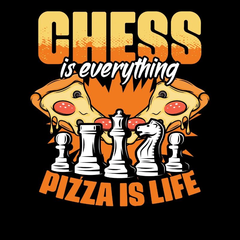 Funny chessboard game humor for a