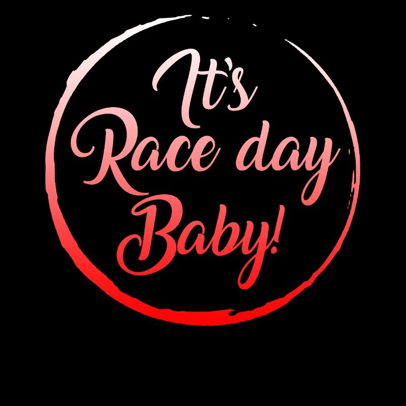 Chemise de course, c’est le jour de la course Baby Tee, Racing