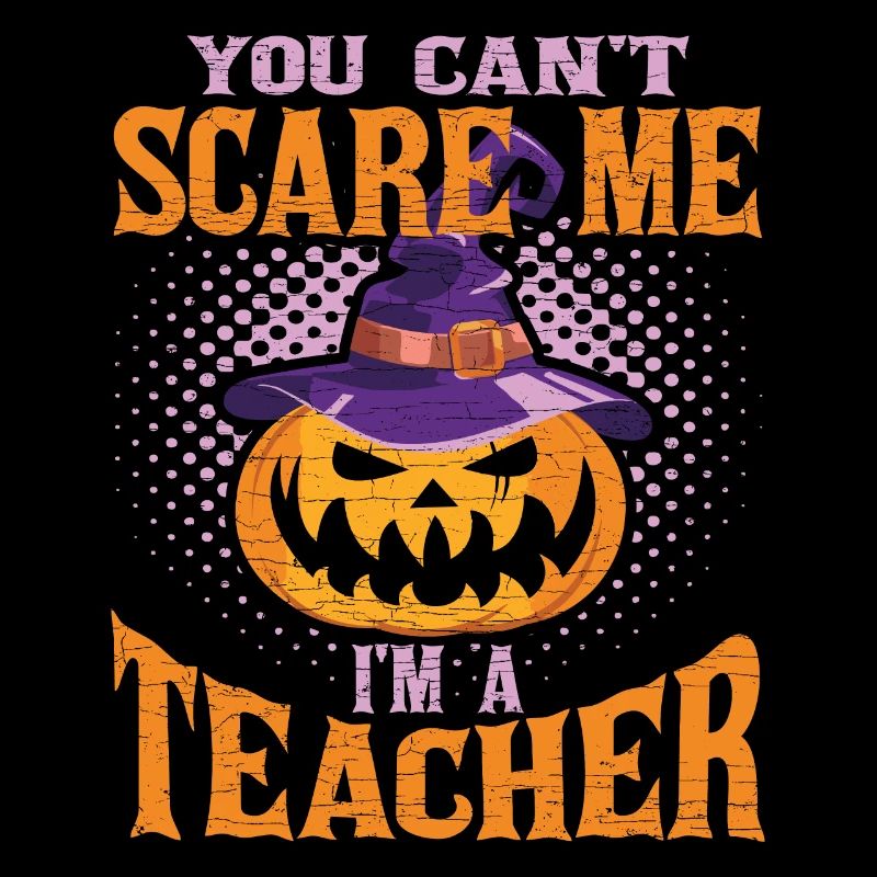 Halloween Kürbis Lehrer