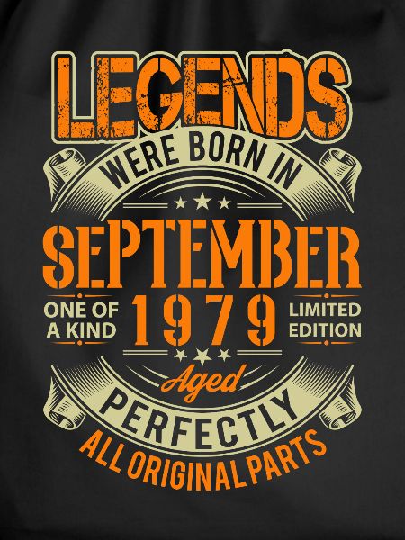 1979 September Birthday Legend