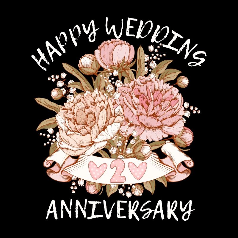 Wedding Anniversary Congratulations with Hydrangeas