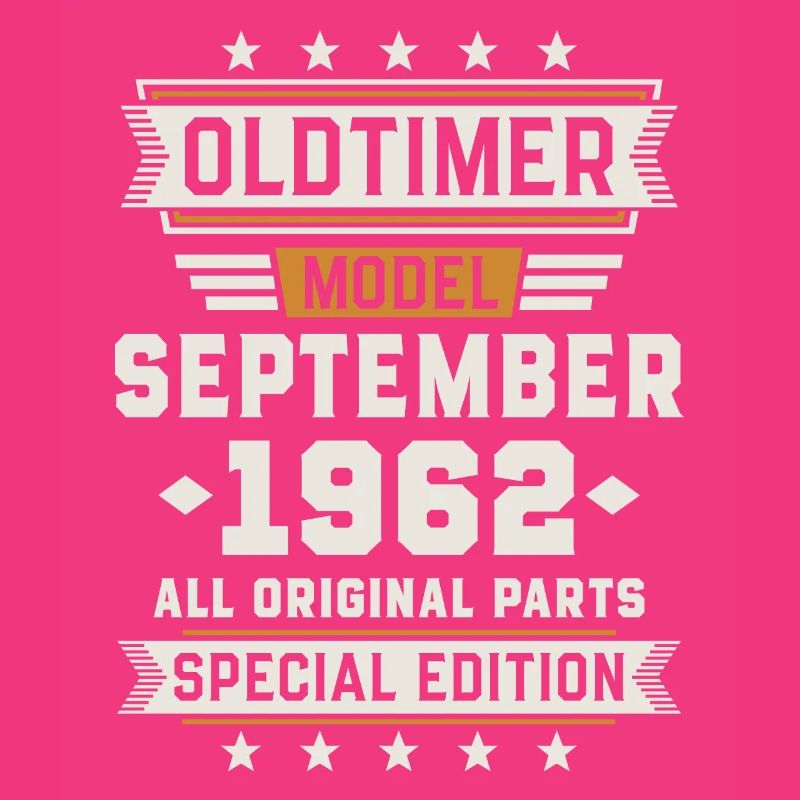 Oldtimer September 1962 Geburtstag Geschenk