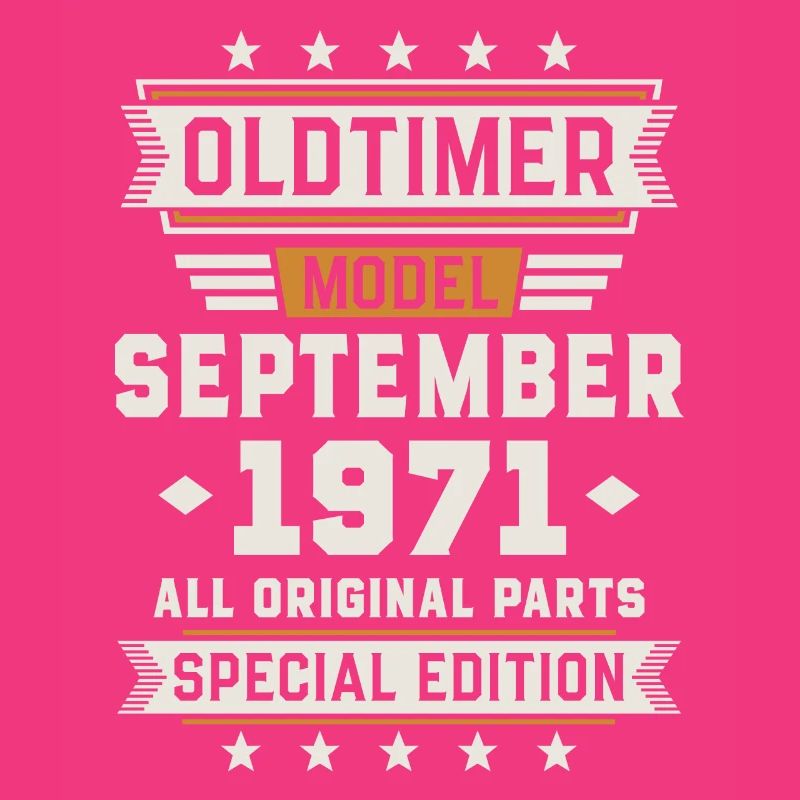 Oldtimer September 1971 Geburtstag Geschenk