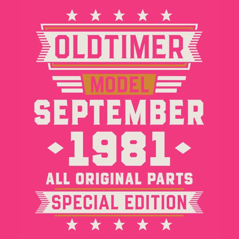 Oldtimer September 1981 Geburtstag Geschenk