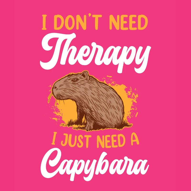 Capybara is my therapy capybara