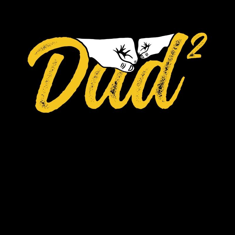 Vater Von Zwei Kindern Vater Tag Papi Papa