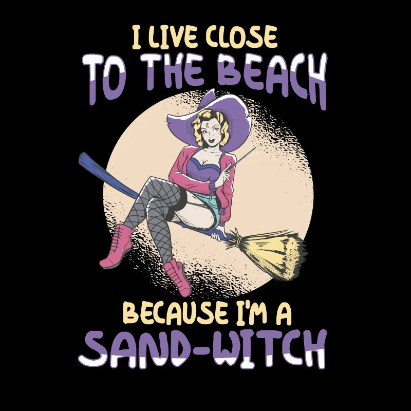 Je suis une sorcière de sable d’Halloween