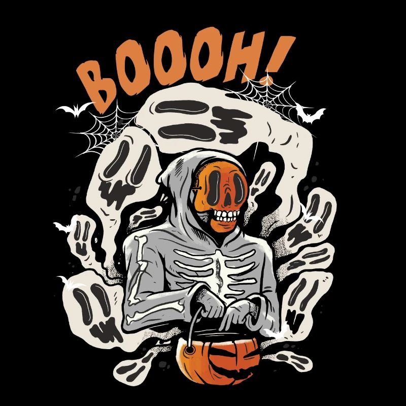 Skeleton Dinosaur Trex Dino Pumpkins Moon Boys
