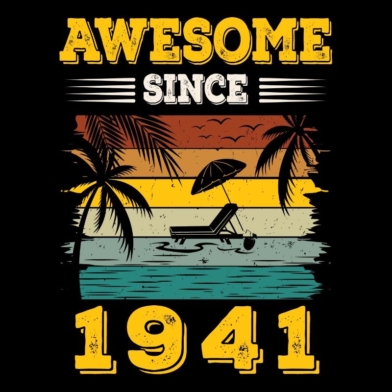 Awesome seit 1941 Vintage Geburtstagsgeschenk