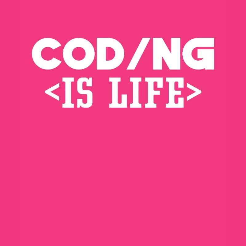 Coding Ist Leben Code Programmierer Coder