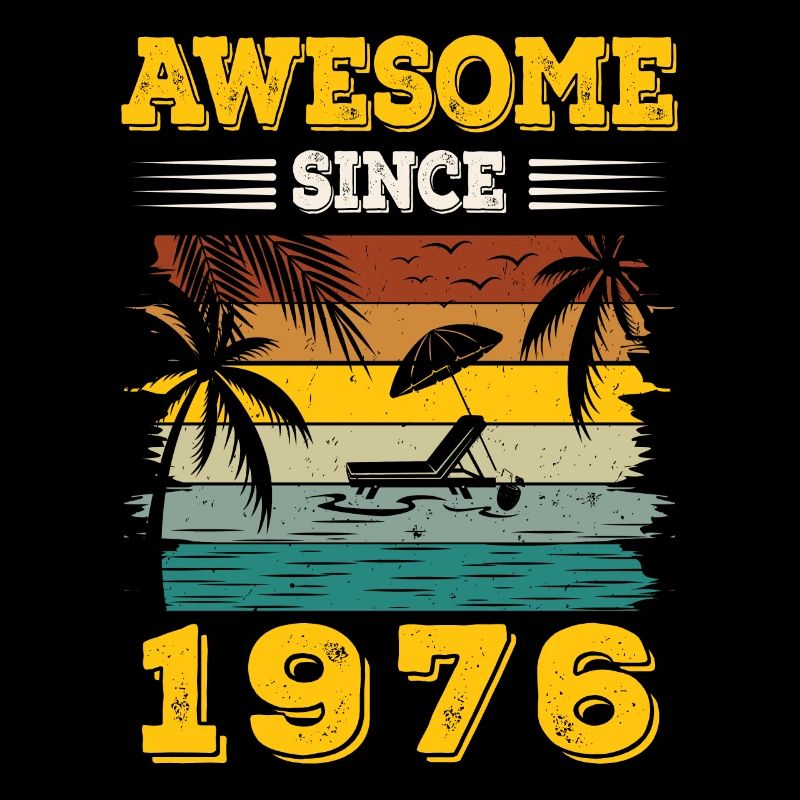 Awesome seit 1976 Vintage Geburtstagsgeschenk