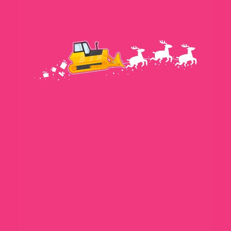 Front Loader Santa Claus Sleigh - Funnier