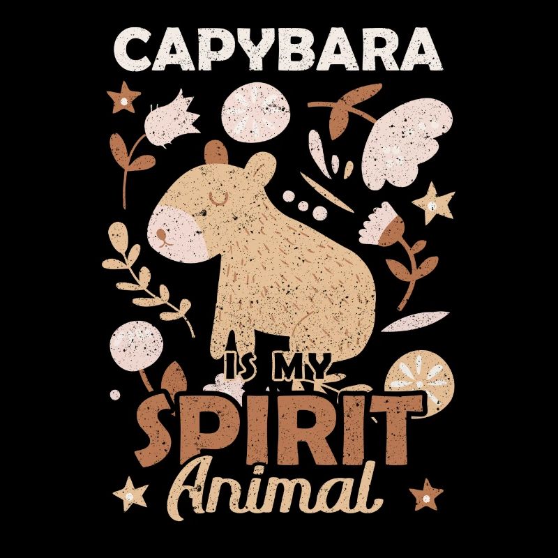 Capybara d’automne est mon Animal Capybara