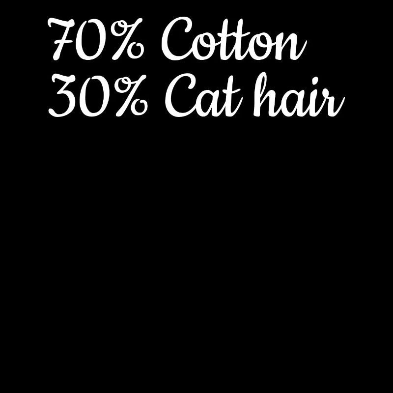 Drôle de propriétaire de chat I 70% coton 30% chats