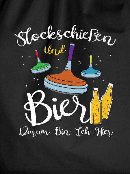 Stick shooting and beer