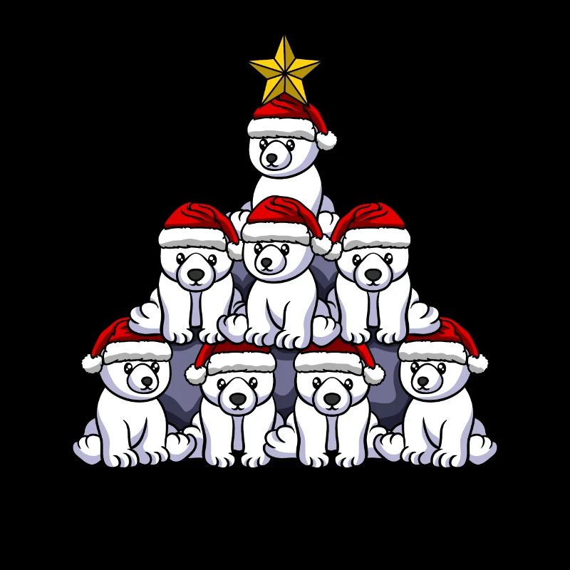 Arbre de Noël de l’ours polaire
