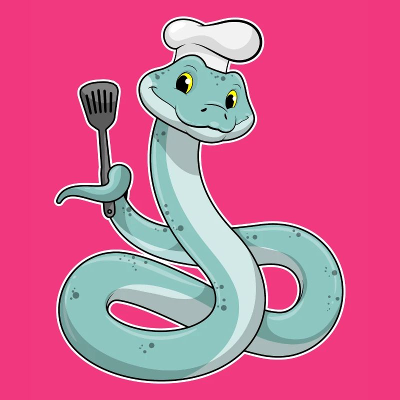 Queue as a chef with a chef's hat