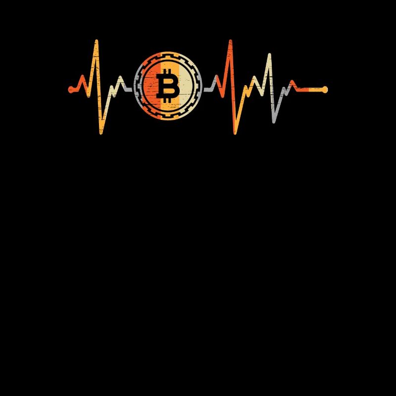 Herzschlag Bitcoin Puls BTC Kryptowährung