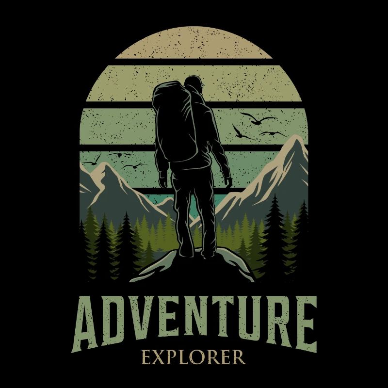 Adventure Explorer Mountains Nature Lovers
