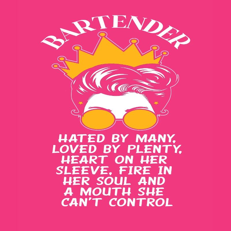 Women Occupation Work Bartender