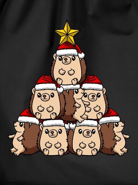 Hedgehog Christmas Tree