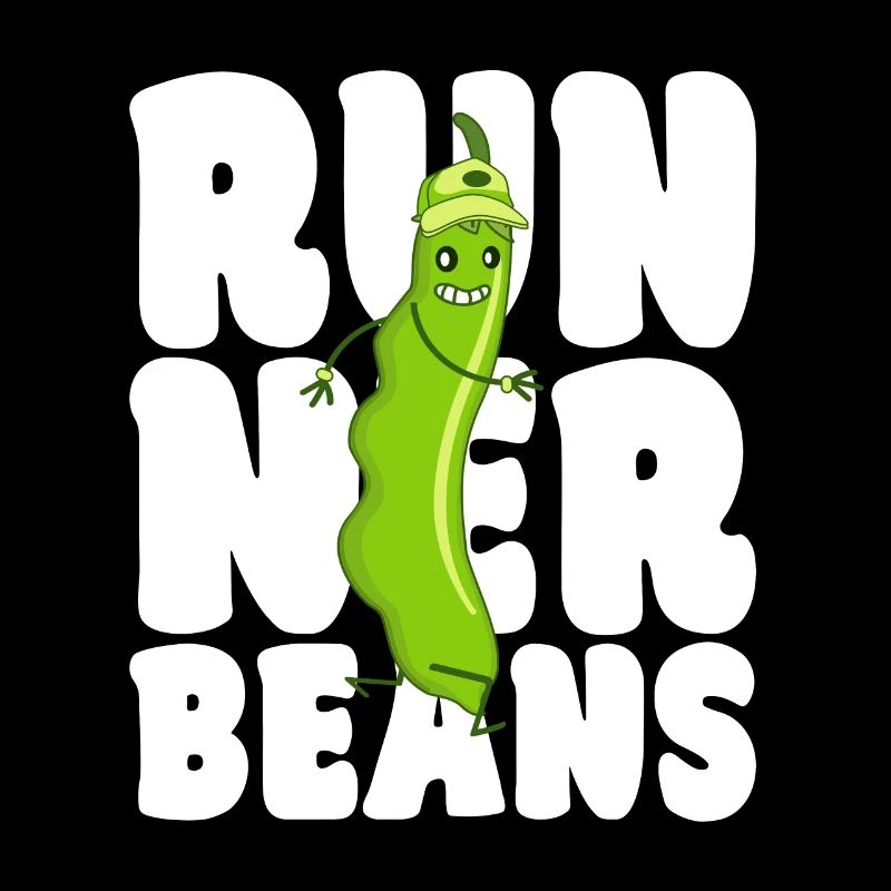 Funny Scarlet Runner Bean Cool Runner Beans Gift