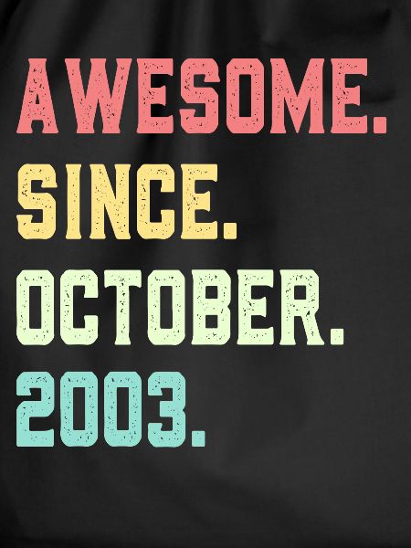 Awesome Since October 2003