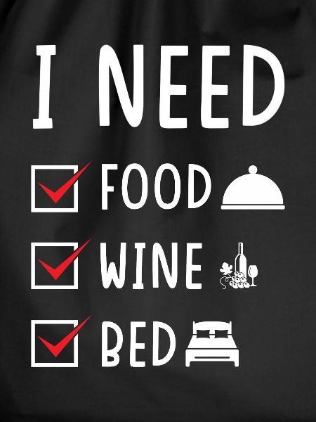 Food Wine Bed