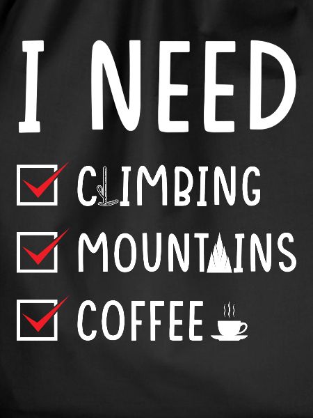 Klettern Berge Kaffee