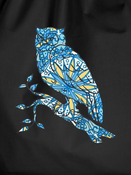 Mandala Owl Geometry Pattern