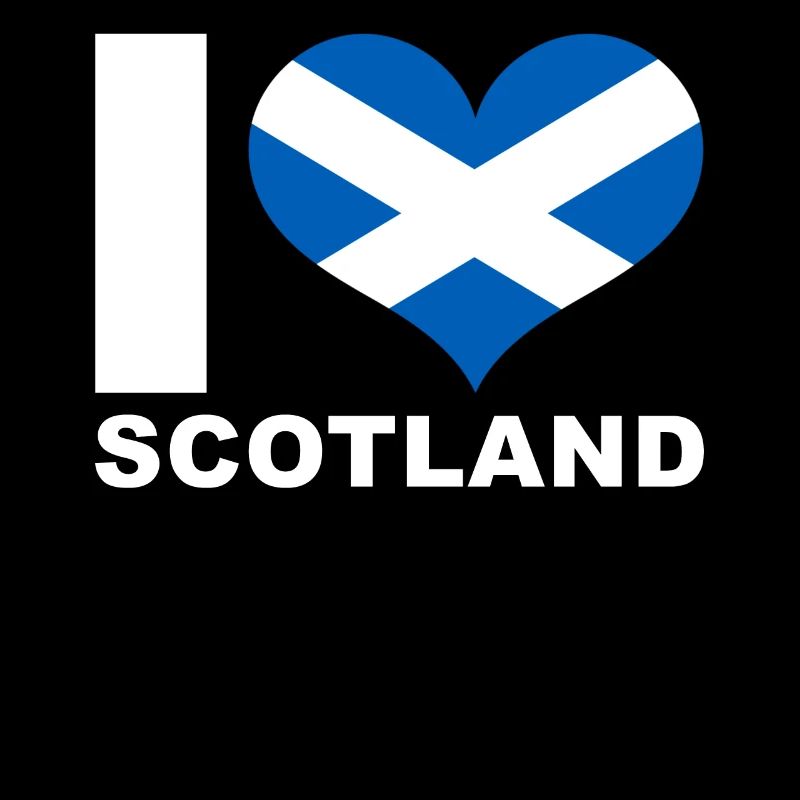 J’aime l’Ecosse drapeau du cœur Ecosse