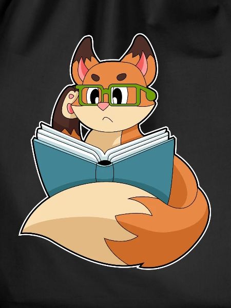 Fox Nerd Book Glasses