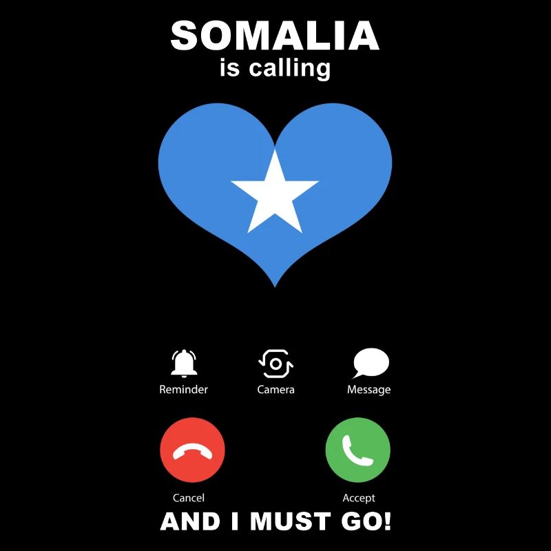 Somalia is calling Somalia Herz Souvenir
