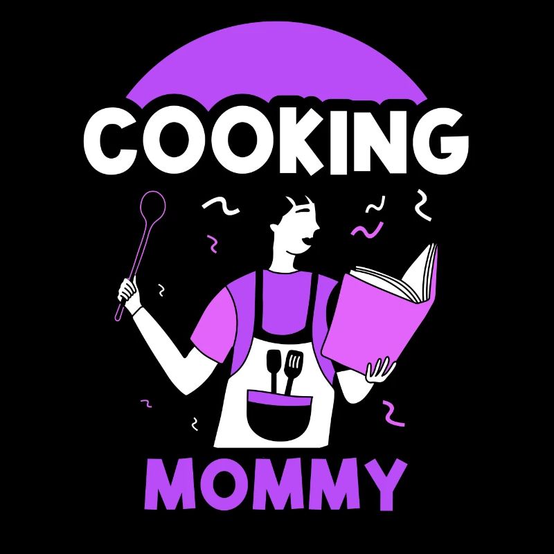 Kochende Mami Kochen Köchin Koch Mutter Mama