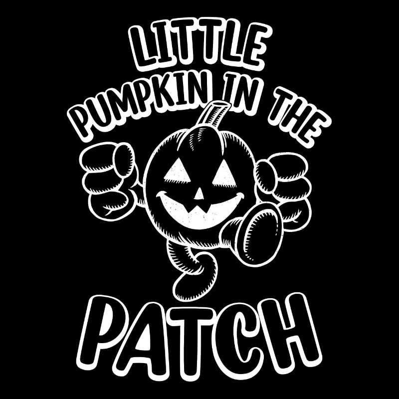 Halloween - Petite citrouille dans le patch