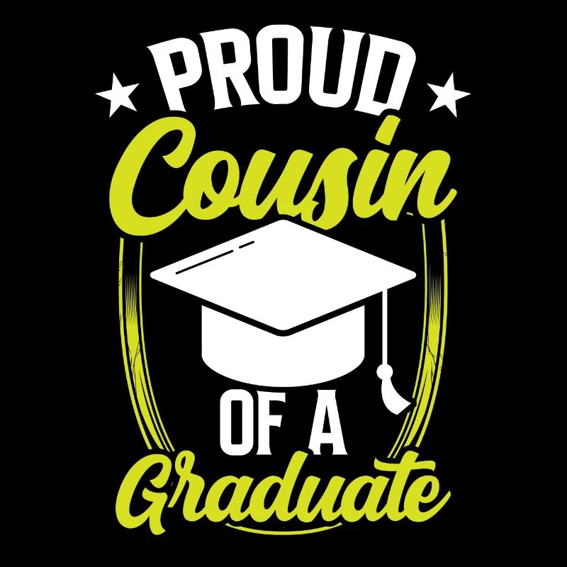 Stolzer Cousin Eines Absolventen Absolvent
