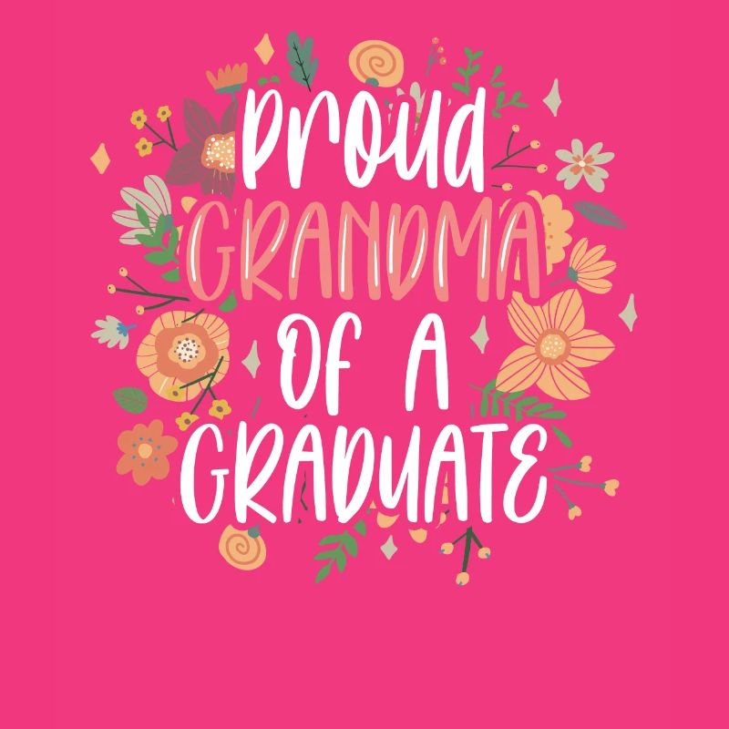 Stolze Großmutter Eines Absolventen Absolvent