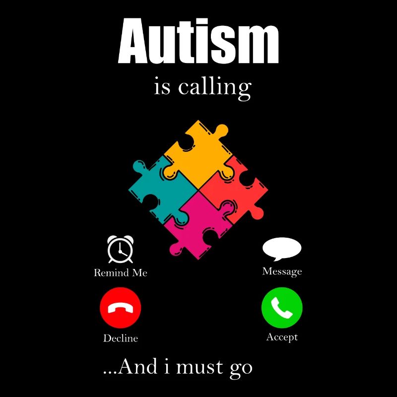 Autismus Geschenk Autist Asperger ADHS Autism