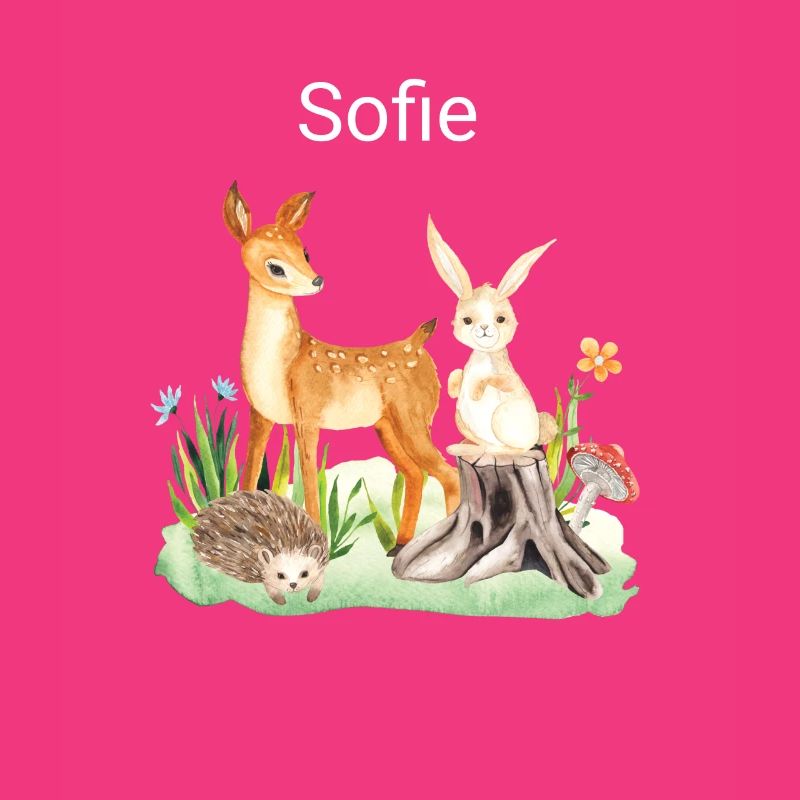 Cerf animal lapin hérisson Sofie