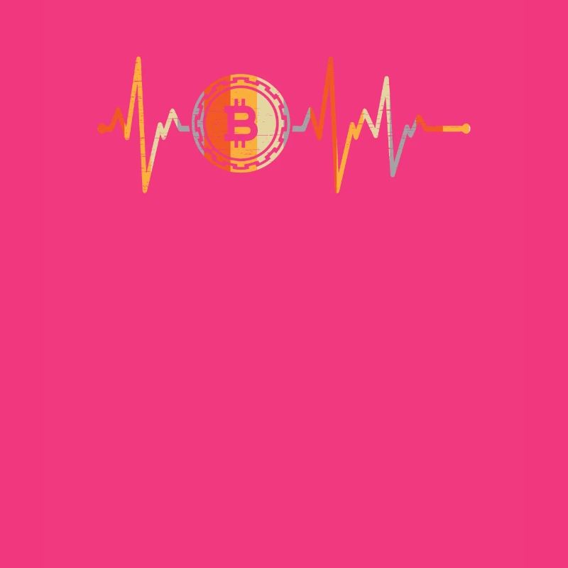 Heartbeat Bitcoin Pulse BTC Cryptocurrency