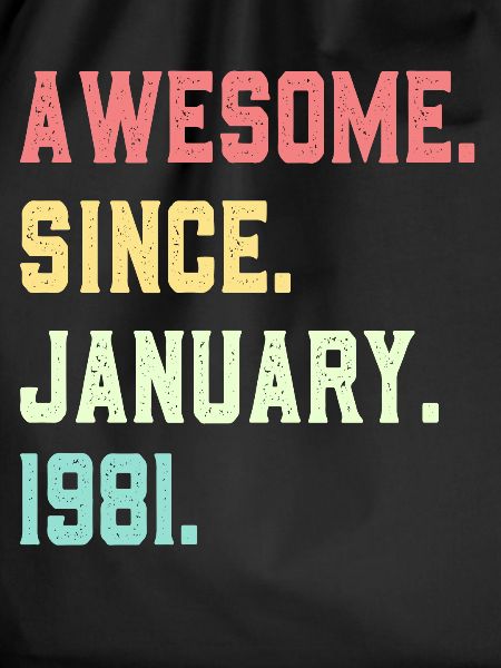 Awesome since January 1981