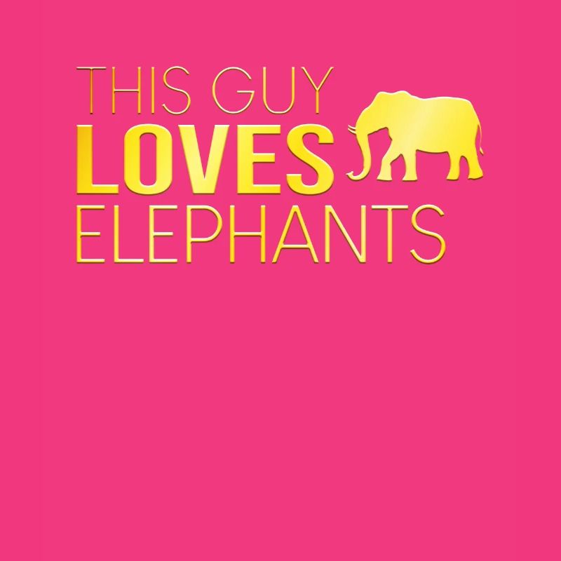 Ce type aime les éléphants