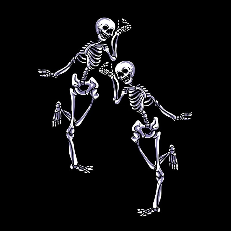 Dancing skeletons
