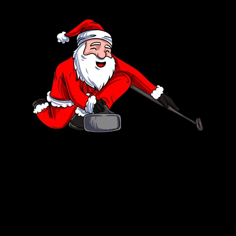 Curling du Père Noël