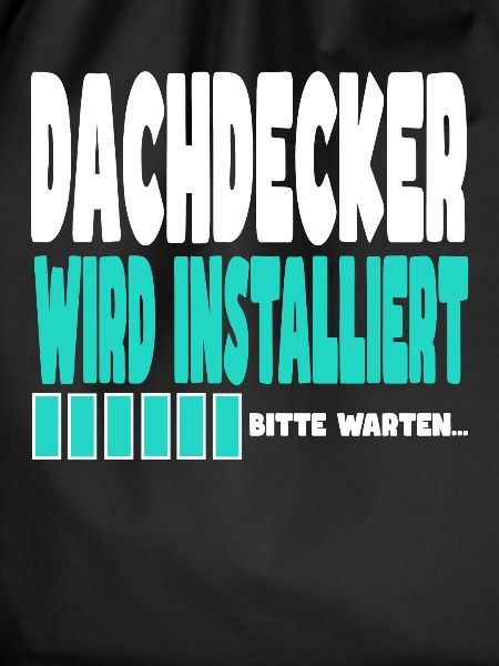 Dachdecker wird installiert