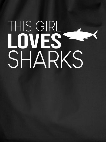 Girl Shark Saying